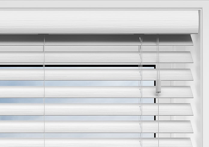 Ecowood, Supreme White Fine Grain - Motorised Venetian Blind - Image 9